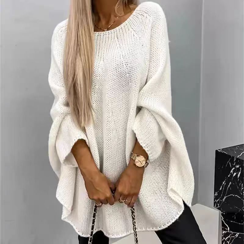 Women’s Loose-Fit Knitted Sweater for Winter Comfort 1