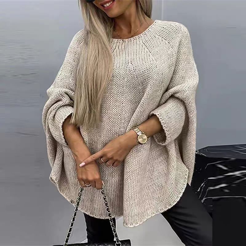 Women’s Loose-Fit Knitted Sweater for Winter Comfort 3
