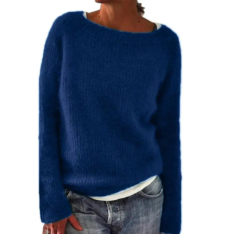 Women's Oversized Relaxed Fit Knit Sweater for Casual Everyday Wear 6