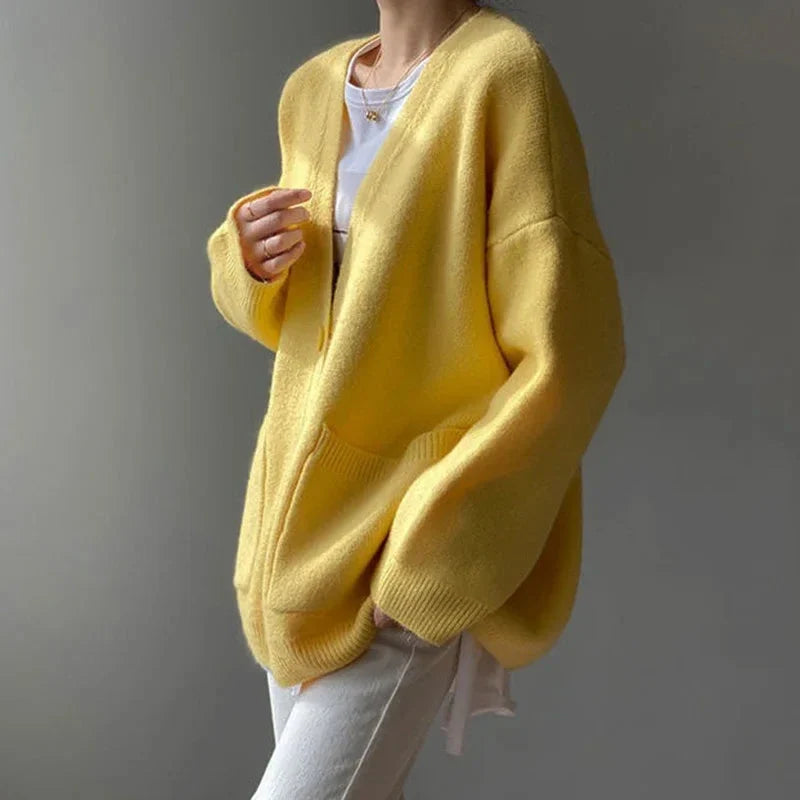 Women’s Relaxed Fit Button-Down Knitted Cardigan 5