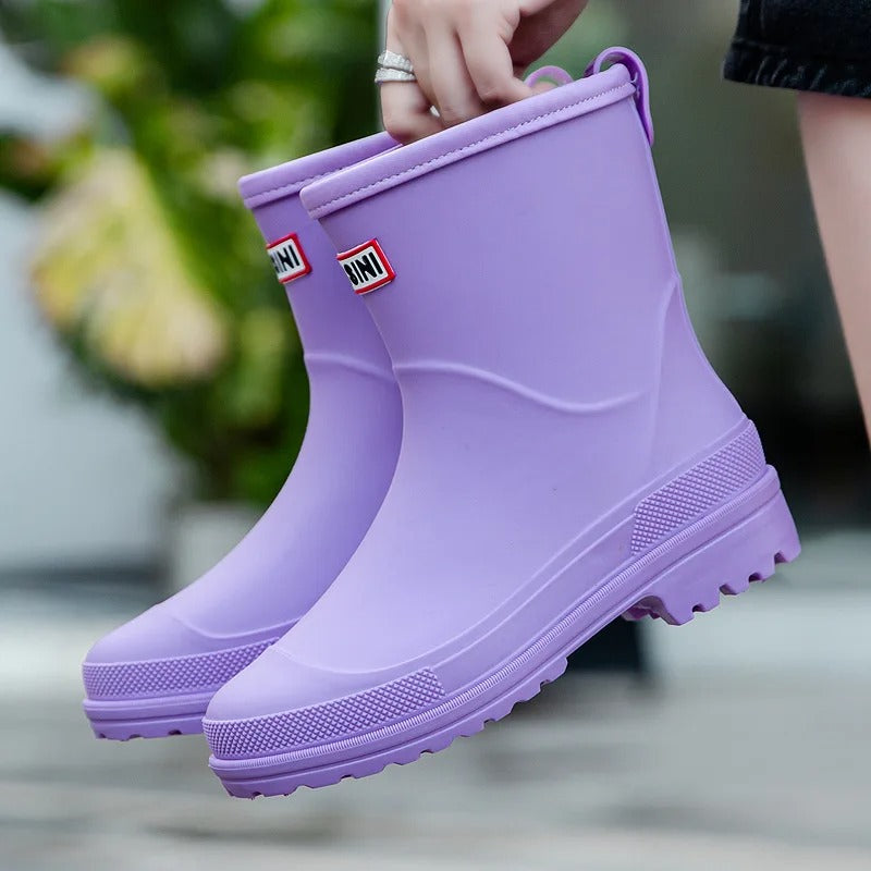 Women’s Waterproof Rain Boots with Comfortable Fit 0