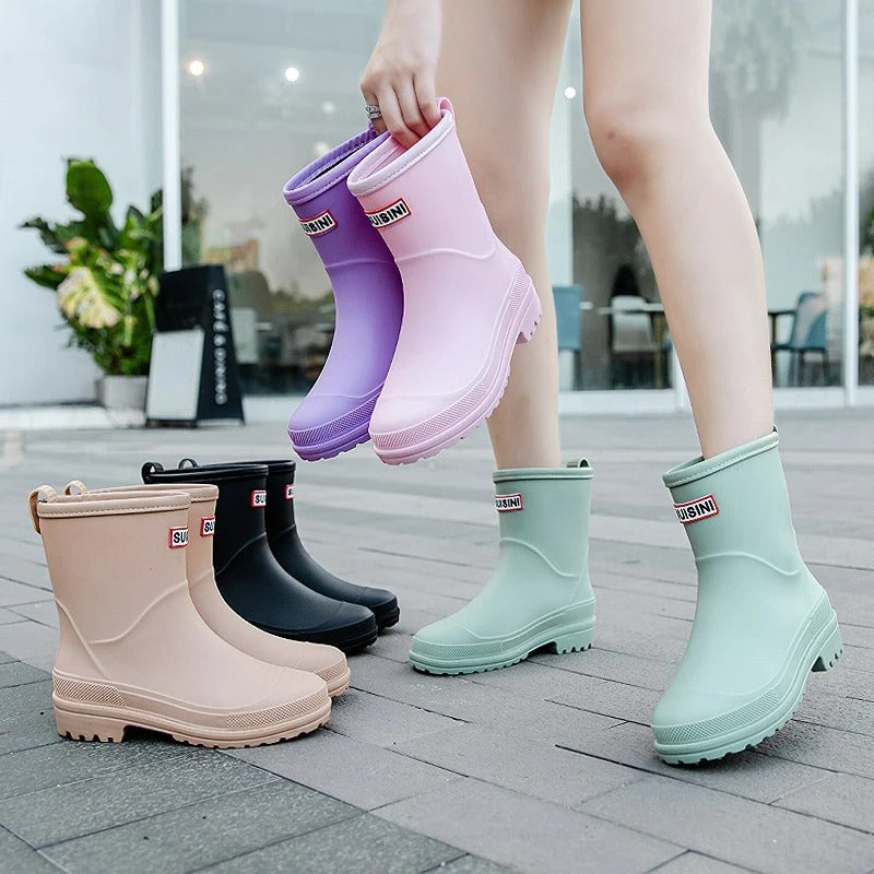 Women’s Waterproof Rain Boots with Comfortable Fit 5