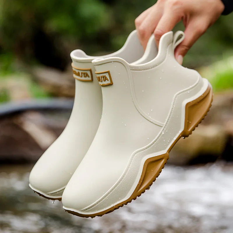 Women's Waterproof Slip-On Outdoor Boots for Hiking and Walking 5