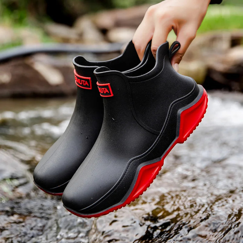 Women's Waterproof Slip-On Outdoor Boots for Hiking and Walking 6