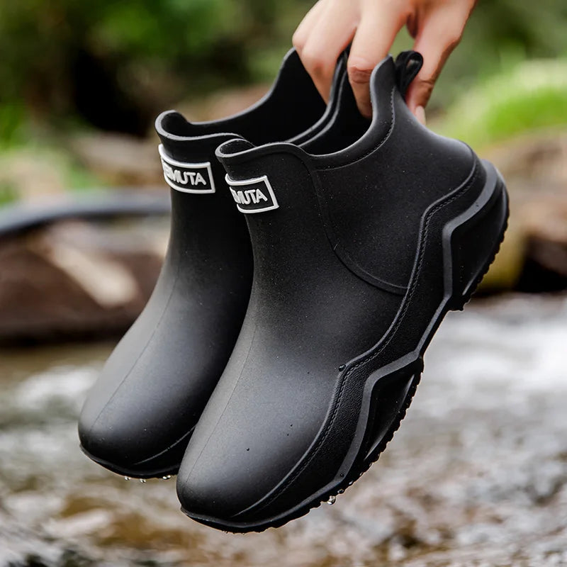 Women's Waterproof Slip-On Outdoor Boots for Hiking and Walking 7