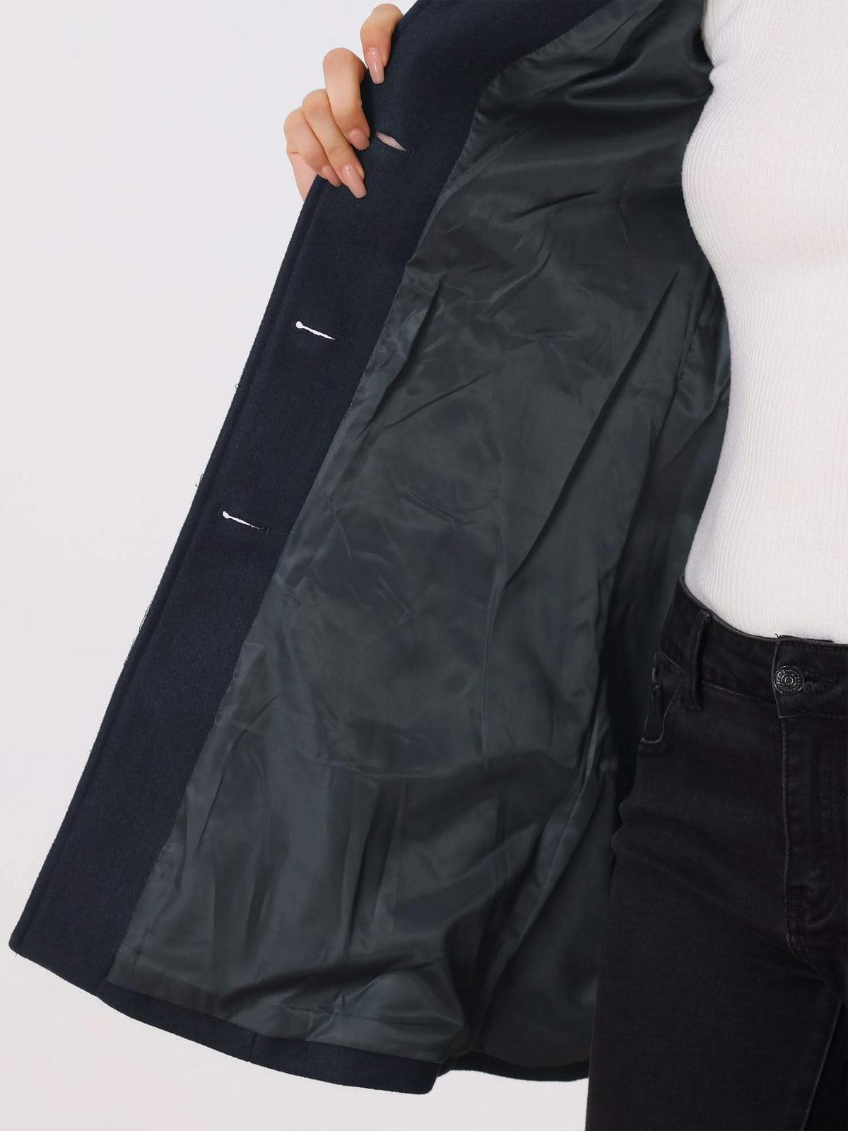 A-Line Midi Coat